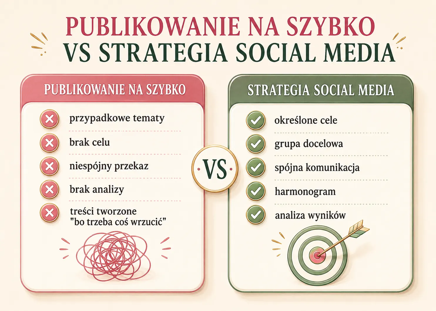 Strategia social media - wdrożenie